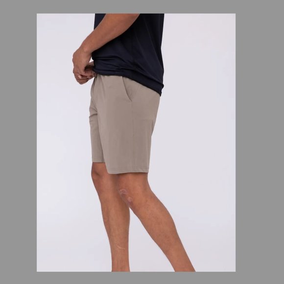 Mono b Men's Drawstring Shorts With Pockets - Picture 3 of 5